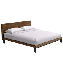 Mobican Bora Bed with Wood Headboard