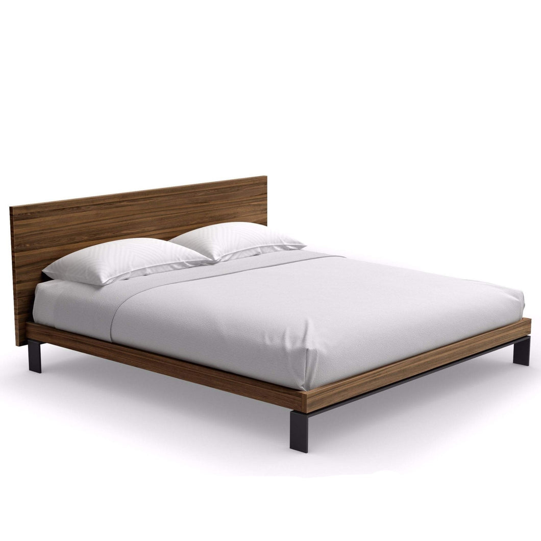 Mobican Bora Bed with Wood Headboard