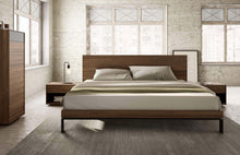 Mobican Bora Bed with Wood Headboard